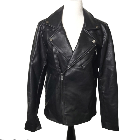 JUGHEAD RIVERDALE SOUTHSIDE SERPENTS MEN WOMEN BIKER Faux Leather Medium - Picture 2 of 14